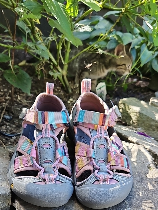 Keen Other - Keen Kids Multi-Color Outdoor Sandals - Pink Accent Water Shoes. Sz 9 (Toddler)
